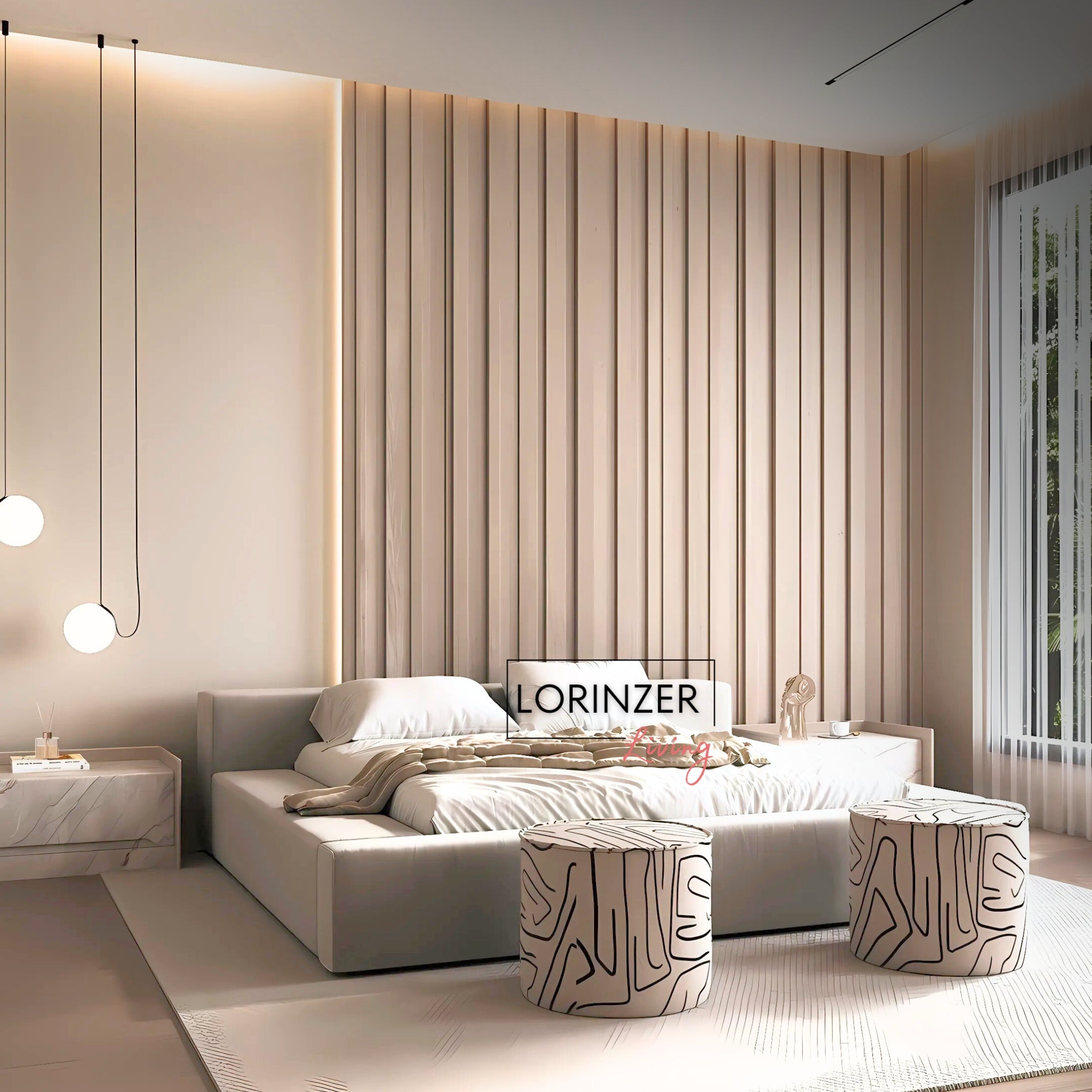 Scandinavian Ambassador Park Lane Ottoman Bed Frame lorinzer living