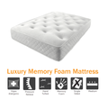 Luxury memory foam open coil mattress